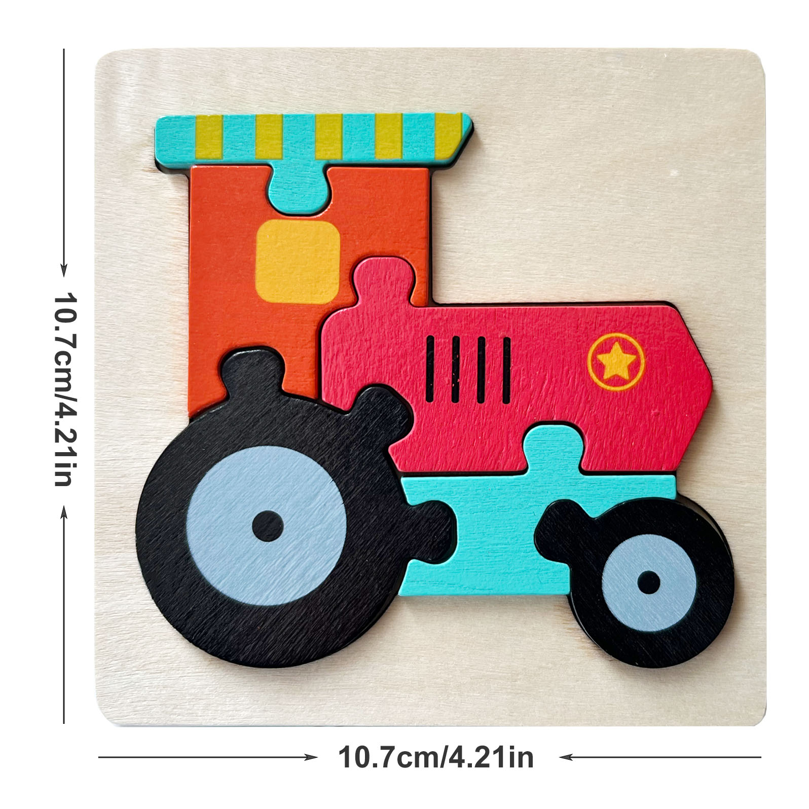 FREEGO Kids Brinquedos 3D Quebra-Cabeça Toddlers Jogos De Tabuleiro De  Correspondência Jigsaw Toys for Children , Pilar Dos Desenhos Animados  Early Educational Brain Christmas Gift