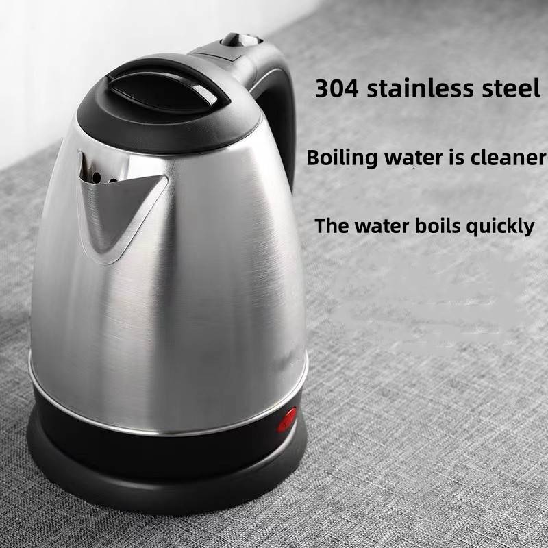 large capacity electric kettle 304 stainless steel kettle household insulation automatic disconnection charging kettle electric kettle hotel and guest house 2000ml charging kettle electric opening kettle quick kettle details 3