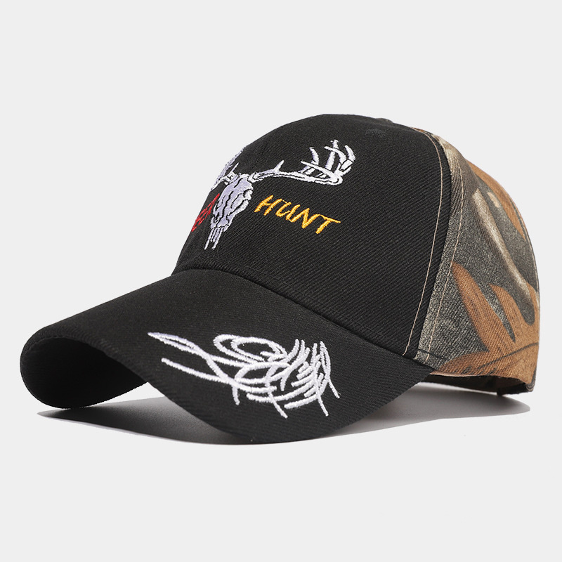 Camo Deer Hunting Baseball Cap Outdoor Fishing Camouflage Trucker