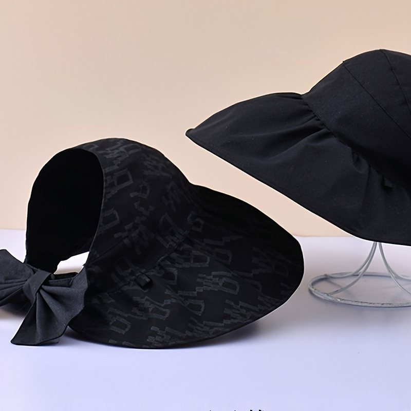 Sun Hat Women Uv Protection Breathable Empty Top High Bun - Temu