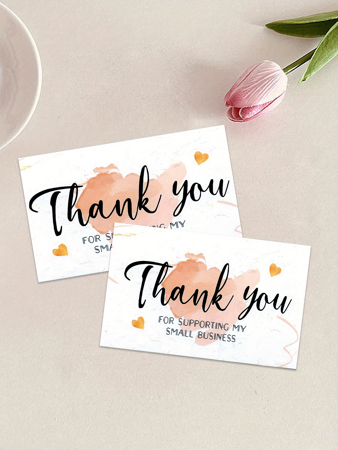 Thank Cards Small Business Thank Order Cards.thank Support - Temu