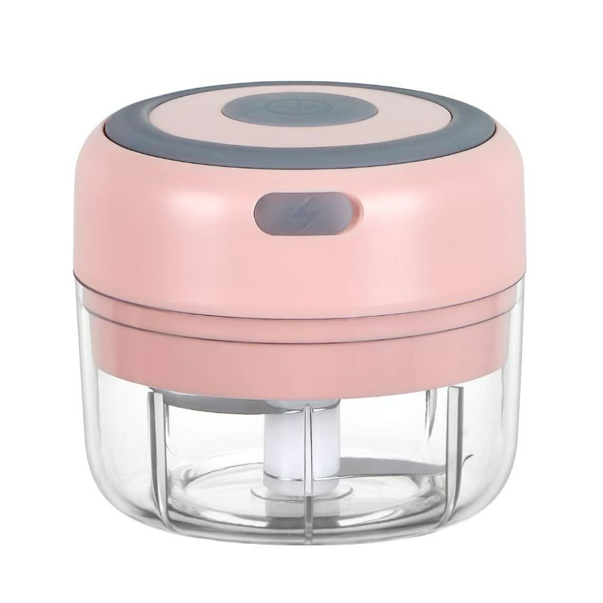 TUTUnaumb Wireless Portable Mini Food Chopper,Small Electric Food Processor  For Garlic Veggies ,Dicing, Mincing & Puree , Baby Food Maker(100Ml) Autumn  Sale-Pink 