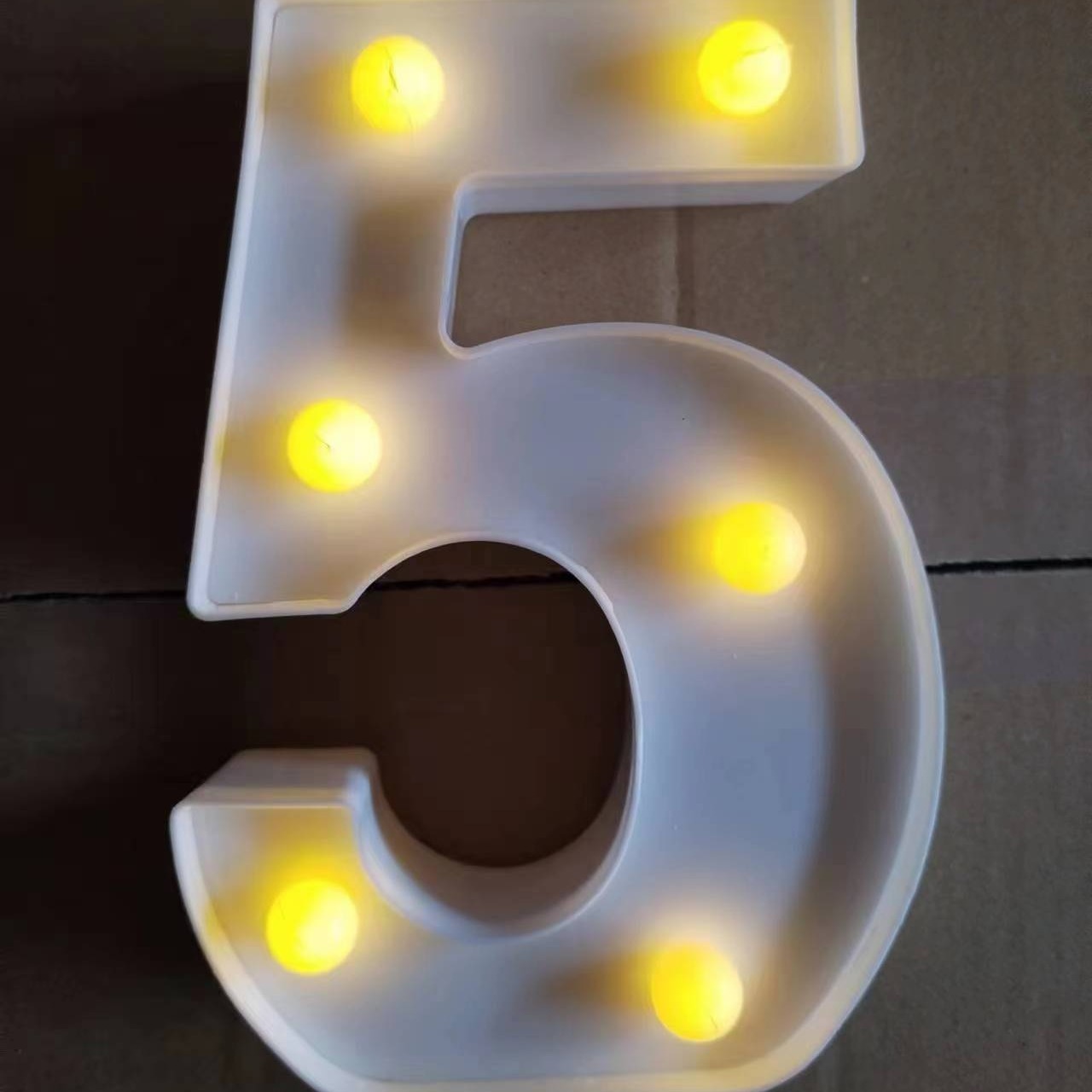 Marquee Light Up Numbers 0 9 Light Up Numbers For Party - Temu