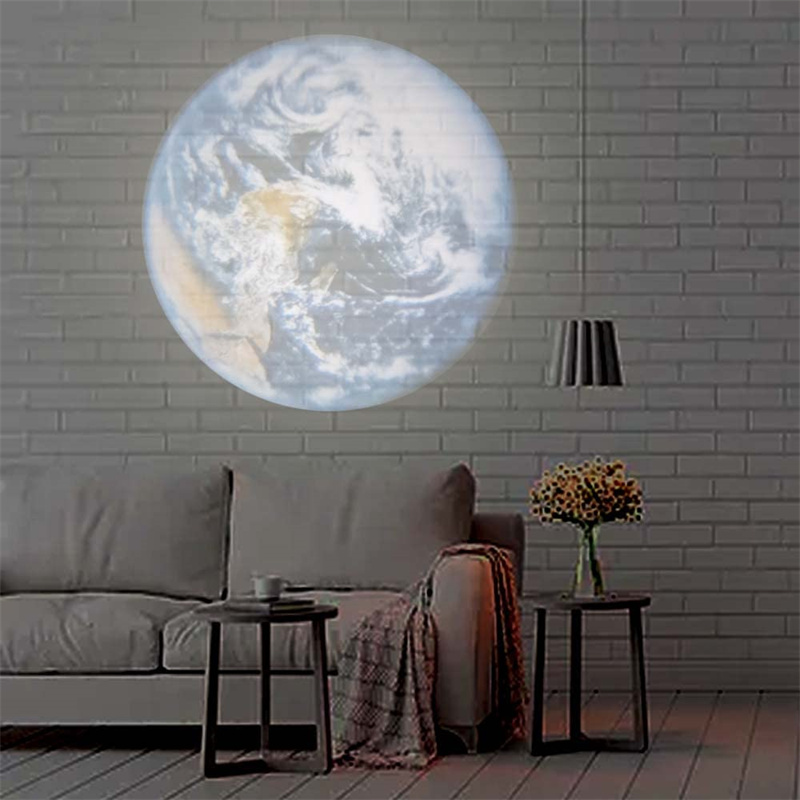 Acquista Lampada per proiettore Terra Luna Lampada per proiezione Pianeti  Sfondo Atmosfera Luce notturna a LED per la decorazione della parete della  camera da letto dei bambini