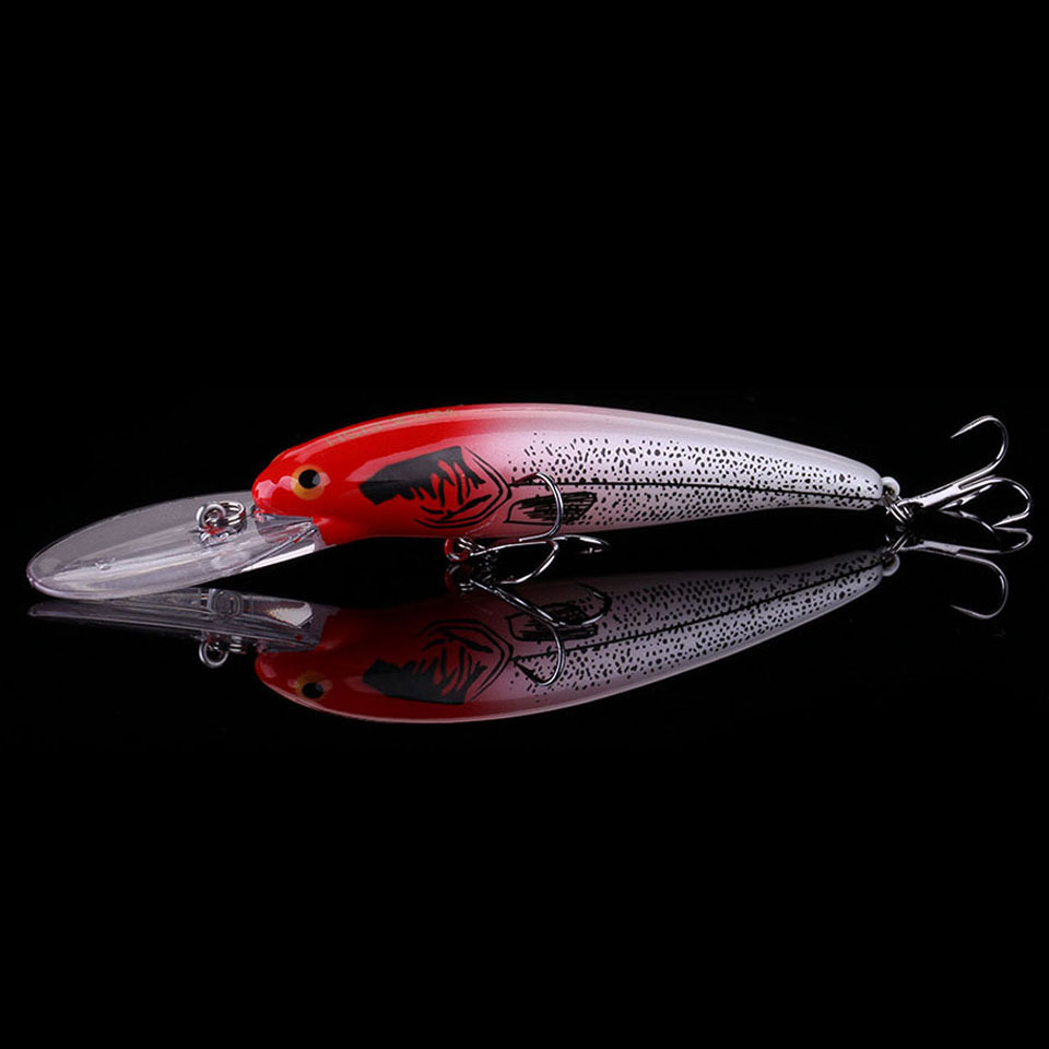 Walk Fish Top Water Minnow Wobblers Fishing Lure Long - Temu