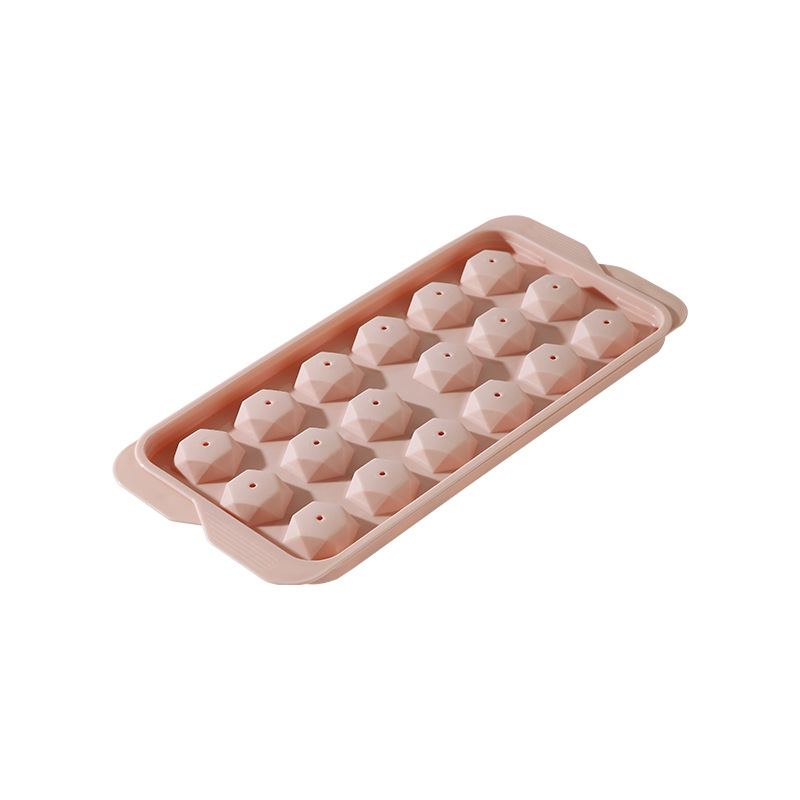 Ice Cube Trays for Freezer, Ninyoon 2x Round Ice Molds Cube Ball Maker with  Bin Spoon Tong – Making 66pcs Pellet Ice Trays Fancy Icecubetrayes (Pink)