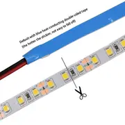 1pc bright cold white led strip light smd2835 12v smd 120leds m strip light suitable for holiday families parties indoor display cabinets details 2