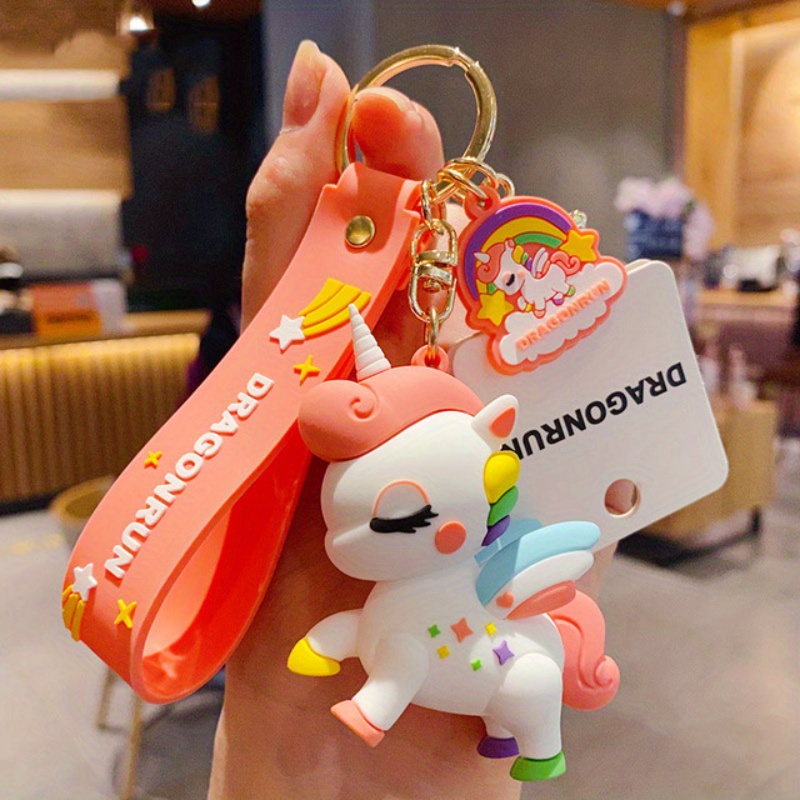 1pc Car Key Chain 3d Cute Cartoon Rabbit Design Pendant Car Key Ring With  Lanyard For Car Key Accessories Car Decorations For Car Keys - Automotive -  Temu New Zealand