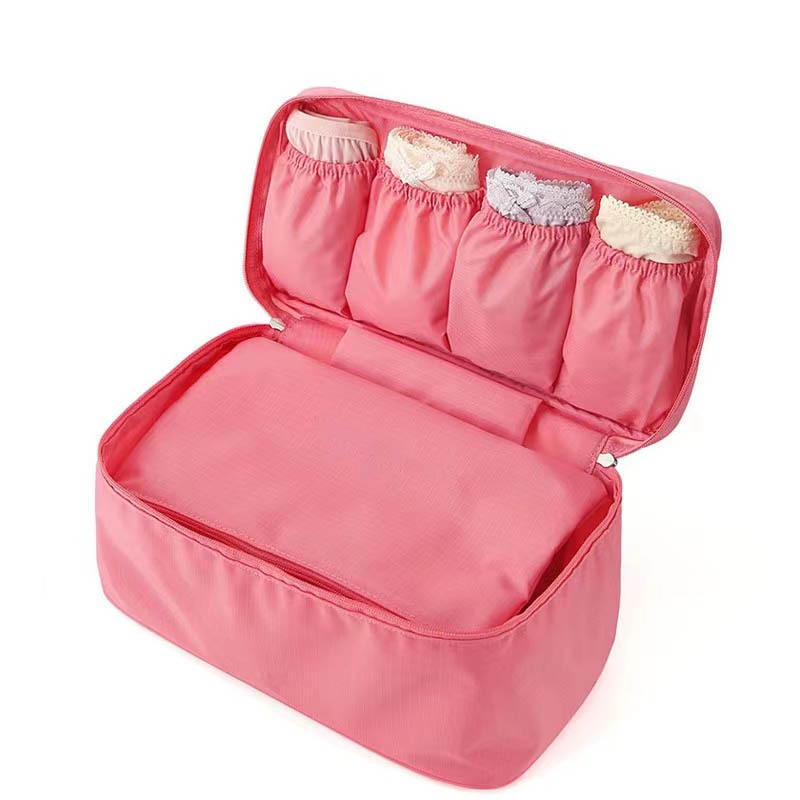 Bag Bra - Portable Travel Home Bra Shape Zip Bag For Underwear