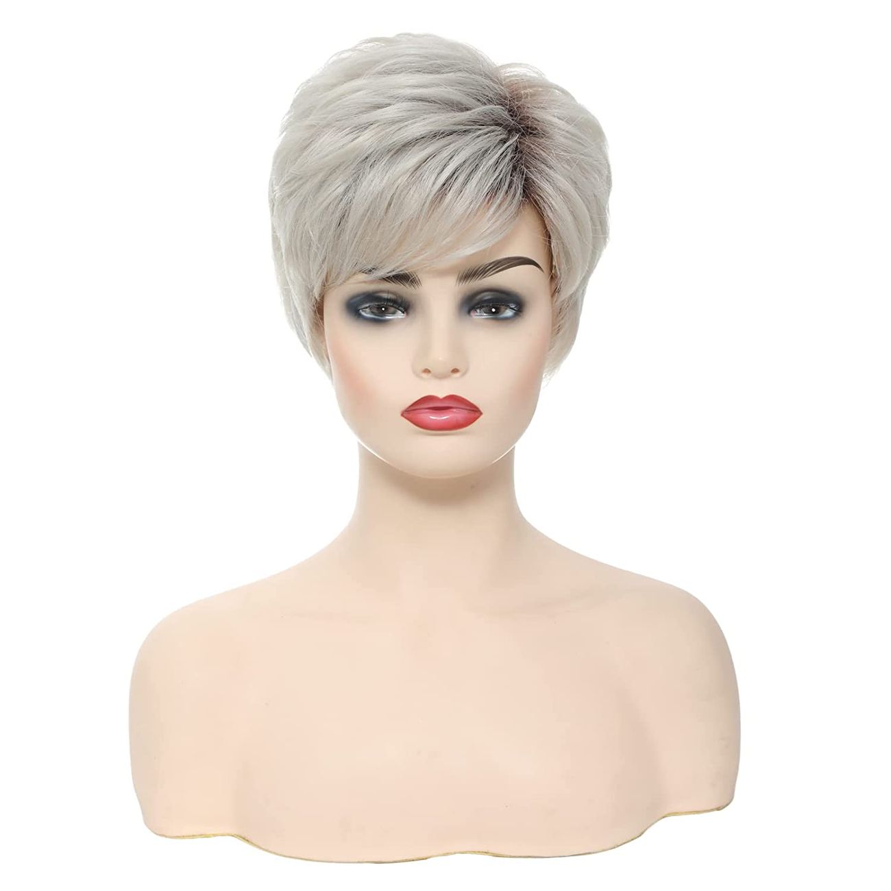 Short Pixie Cut Hair Wigs With Bangs For Women Synthetic Heat Resistant Hair  Replacement Wigs Party Cosplay Halloween | Shop On Temu And Start Saving |  Temu