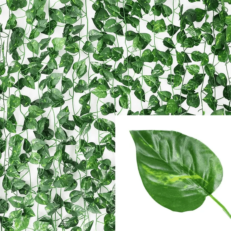 Fake Ivy Leaves, Adult Unisex, Green