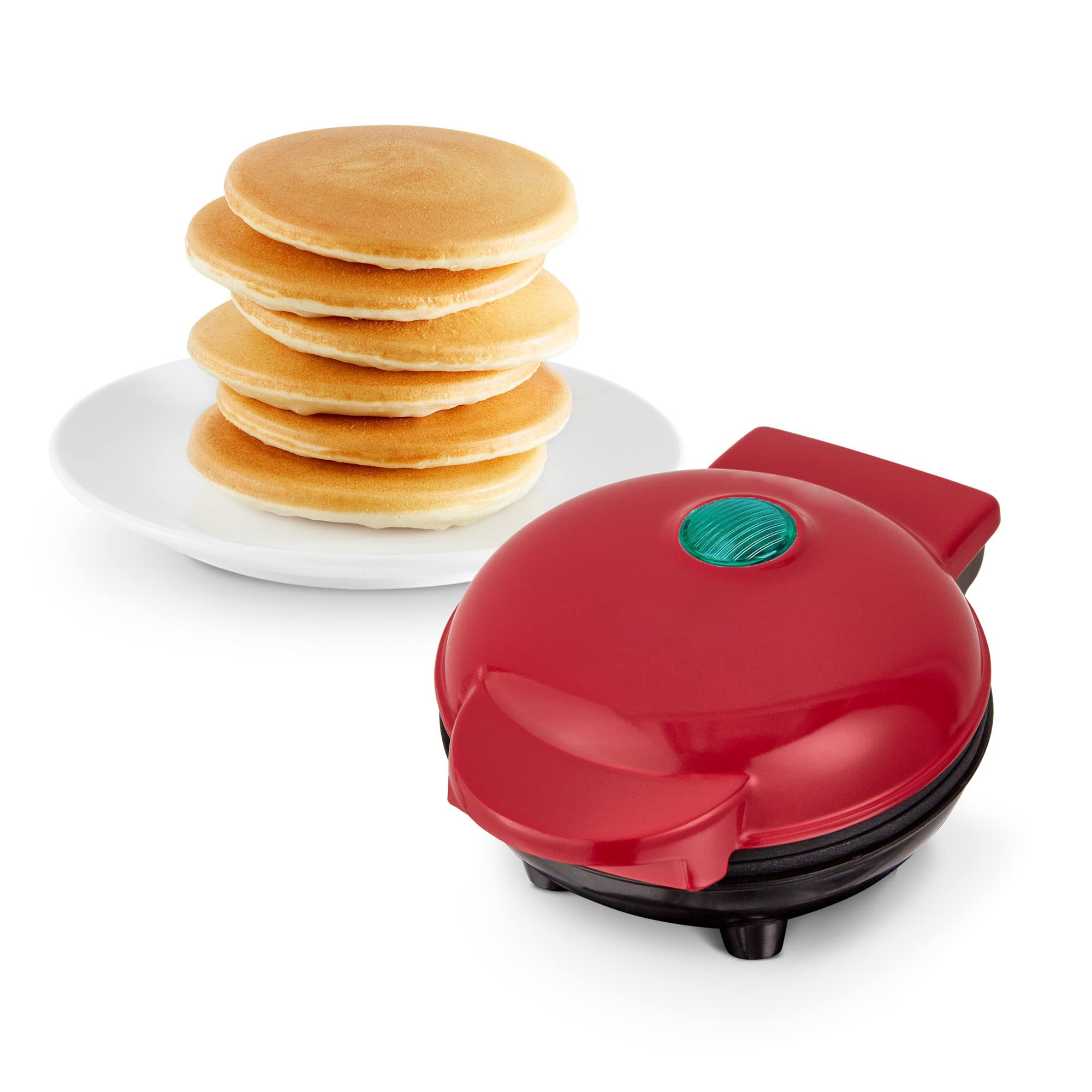Plancha antiadherente perfecta para tus mini pancakes, prepara