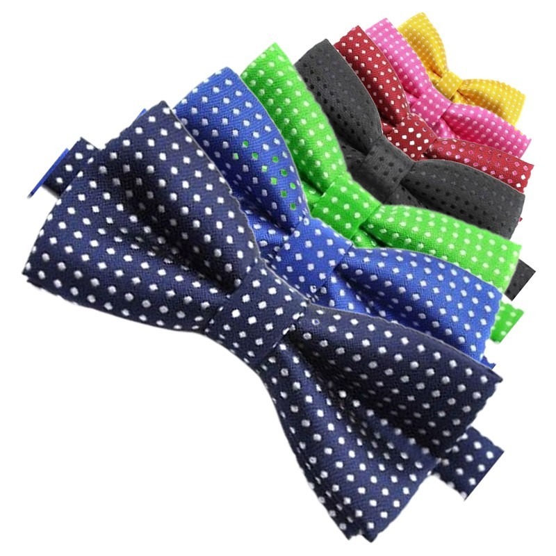 Elegant Polka Dot Bow Tie Boys Perfect Parties Performances - Temu ...