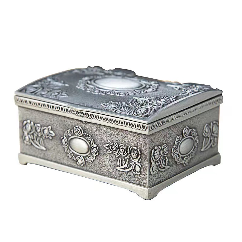 Mini Treasure Chest Trinket Box, Organizer Trinket