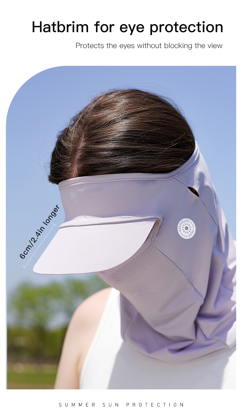 Ice Silk Sunscreen Mask Sunscreen UV Protection Face Neck Ear Headband  Crystal Pink - Yamibuy.com