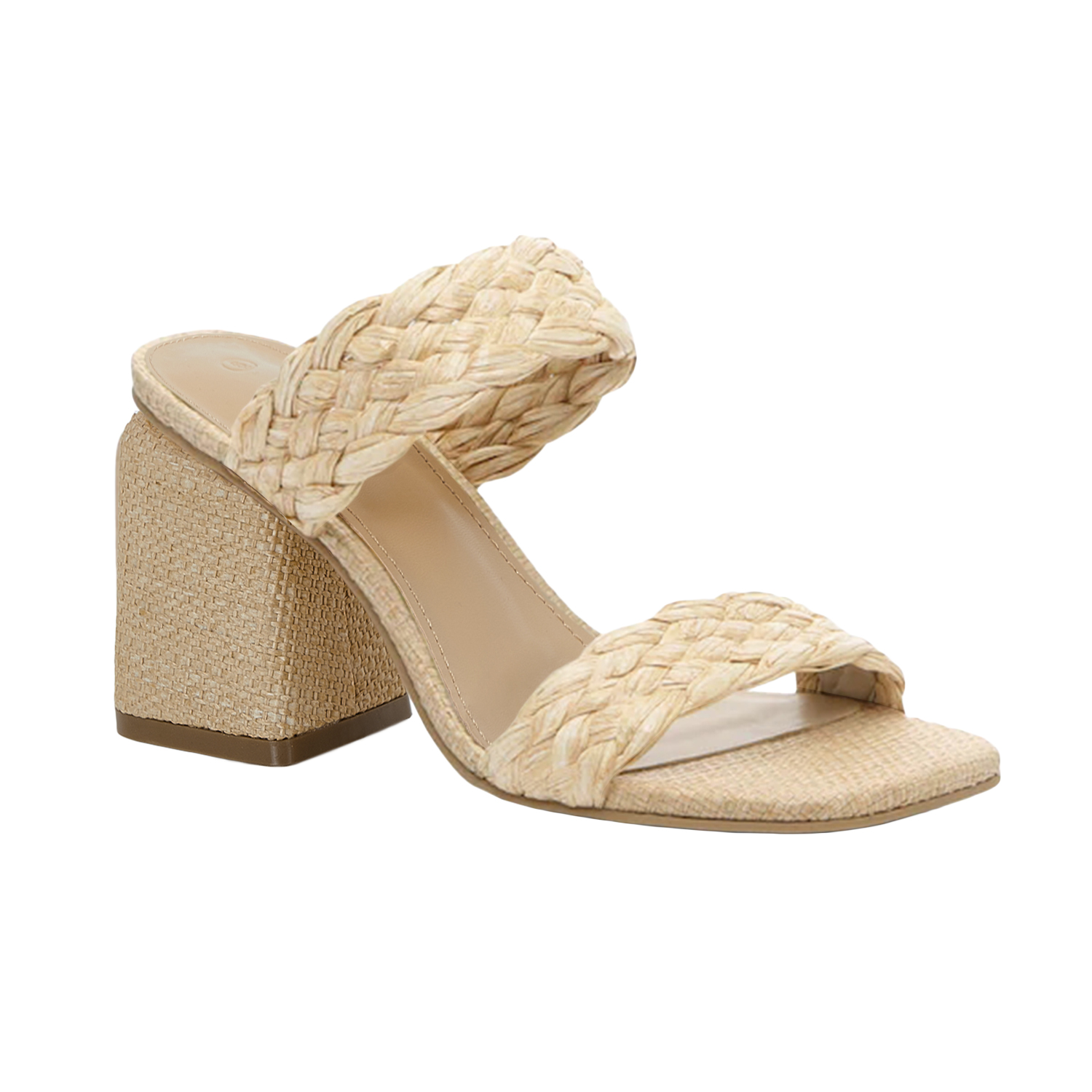 Cream high clearance heel sandals