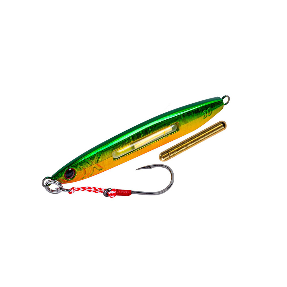 Goture Jigging Lure Seawater Fishing Lures With Glow Stick, Rattle Snail  Sounds, High Strength And Hardness Available In 80g, 100g And 150g Pesca  230809 From Daye09, $12.61