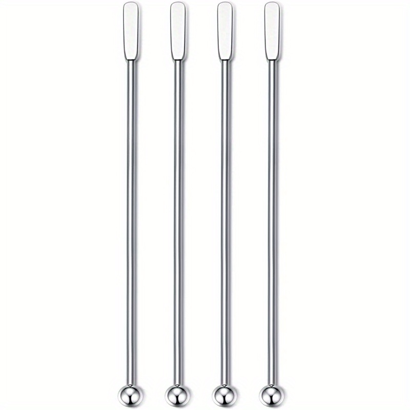 Metal Stir Sticks Coffee Stirrers Reusable Stainless Steel - Temu