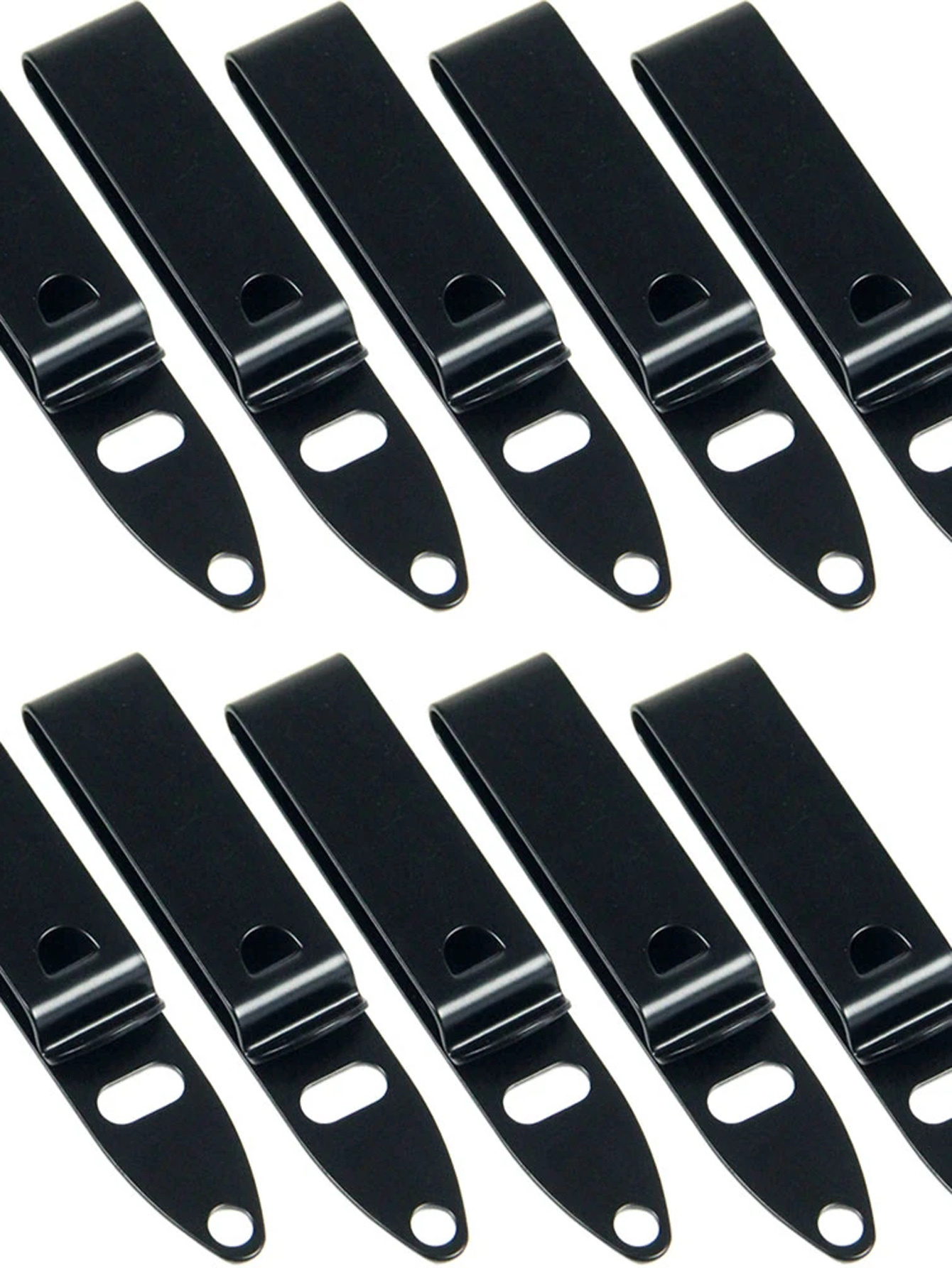 1pc Universal Stainless Steel Kydex Waist Clip For Easy And Secure