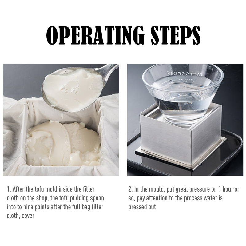 Stainless Steel Tofu Mold Diy Household Tofu Making Tool Temu Netherlands