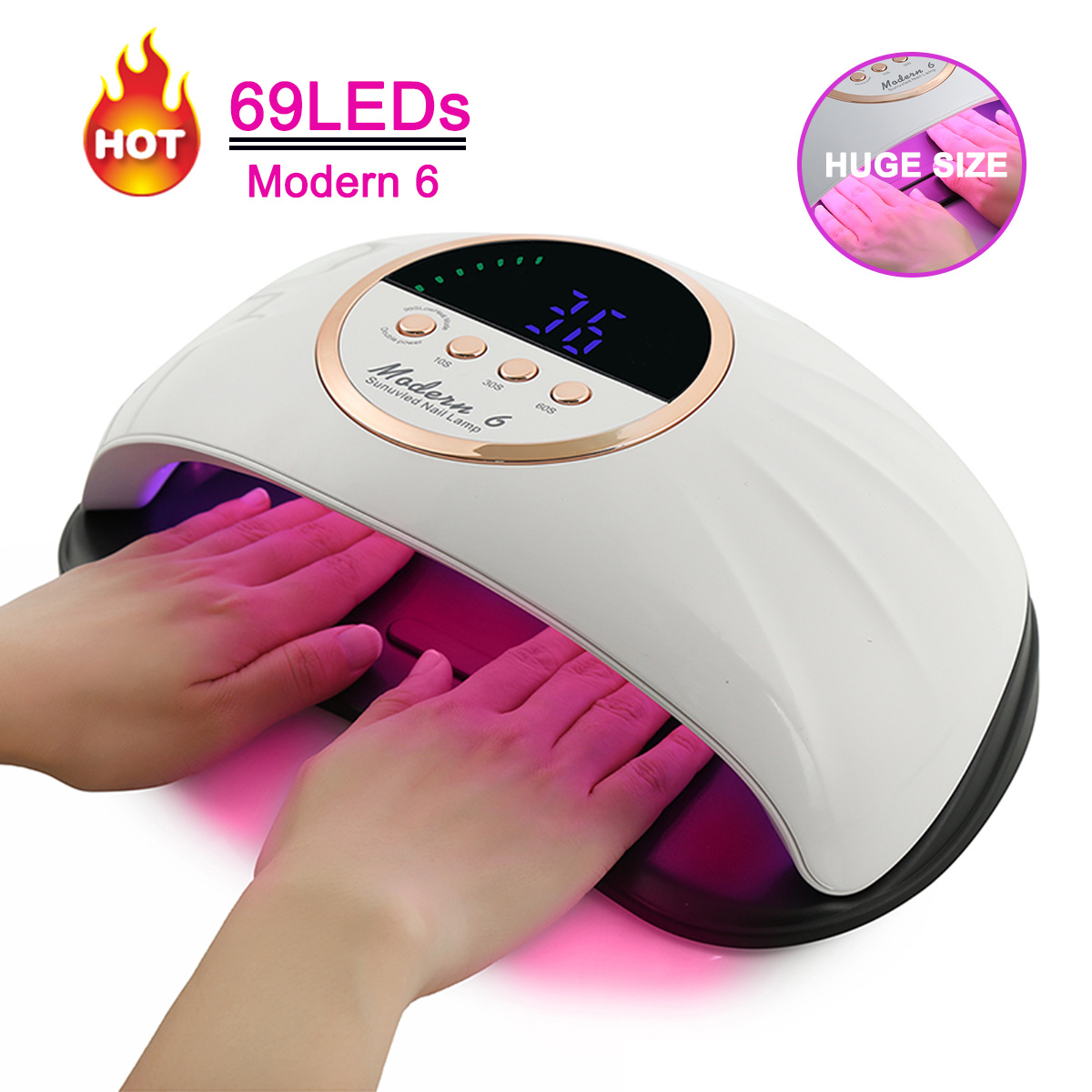 HSMQHJWE Gifts for Girls 12-14 Years Old Mini Led Nail Lamp For Gel Nails 9  LED Flashlight Portability Nail Dryer Machine Tools Light Extended Gel