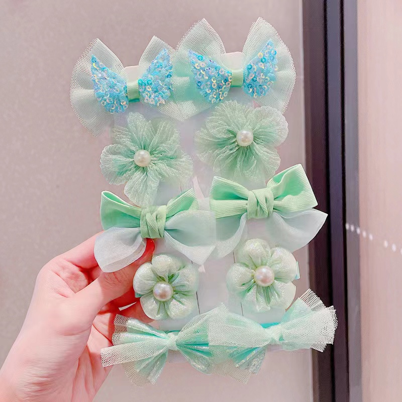 10pcs Flower Hair Clip, Hair Pins Side Clip Headwear Hair Accessories Sets for Girls Kids,Temu