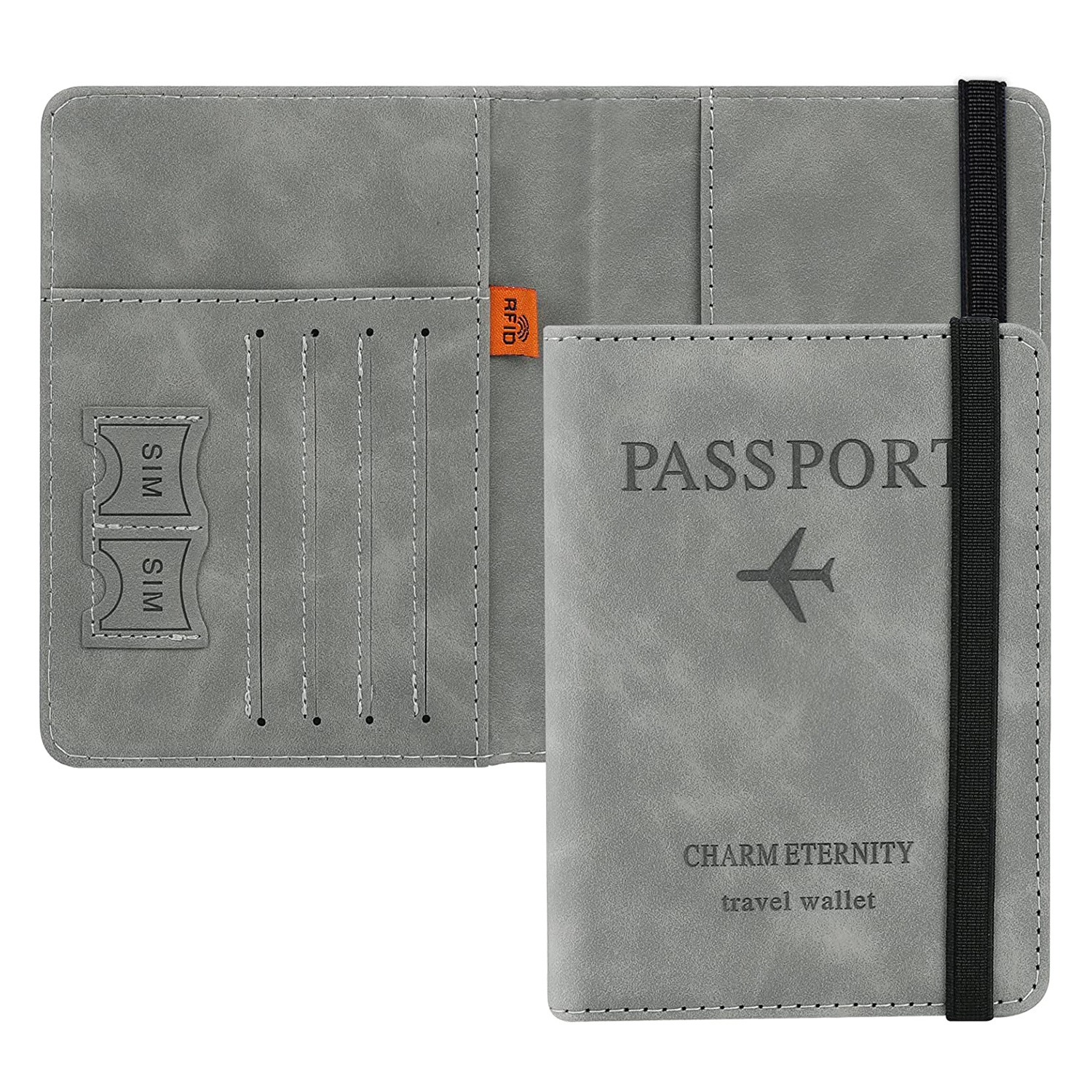 Passport and Vaccine Card Holder Combo - Passport Wallet
