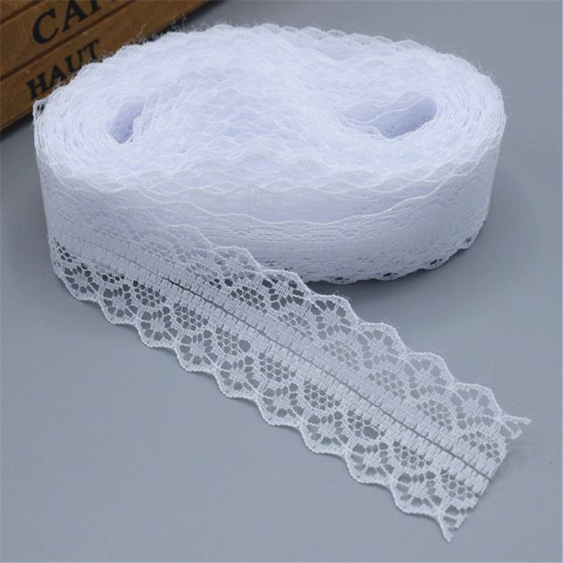 10yards Wide Bilateral Embroidered Net Lace Fabric Ribbon - Temu