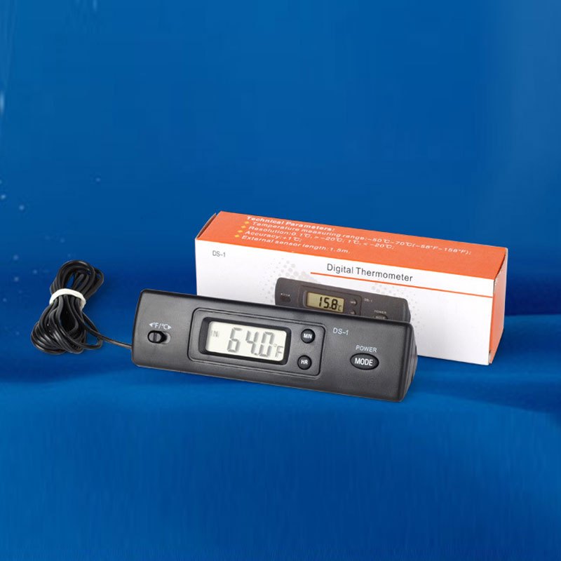 Termómetro interior y exterior para coche, Mini termómetro Digital con  pantalla LCD, para interior y exterior