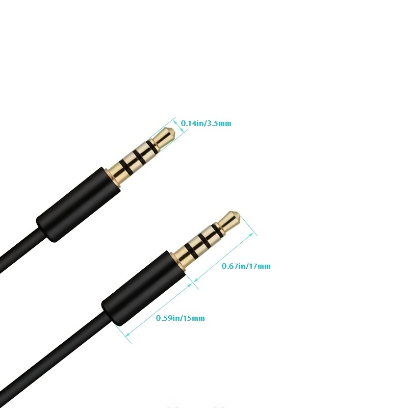 3.5 mm audio jack best sale 4 pole