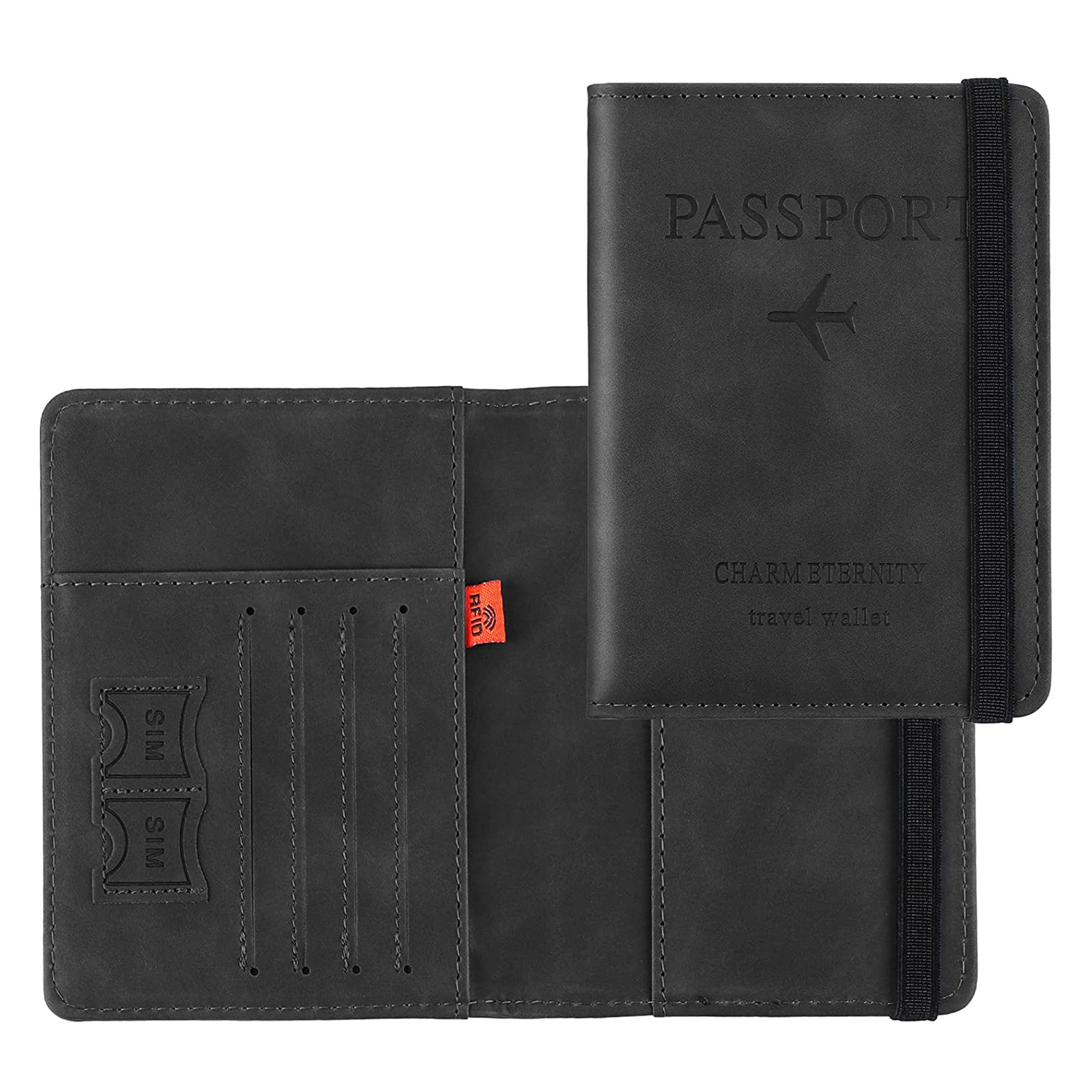 Passport and Vaccine Card Holder Combo - Passport Wallet