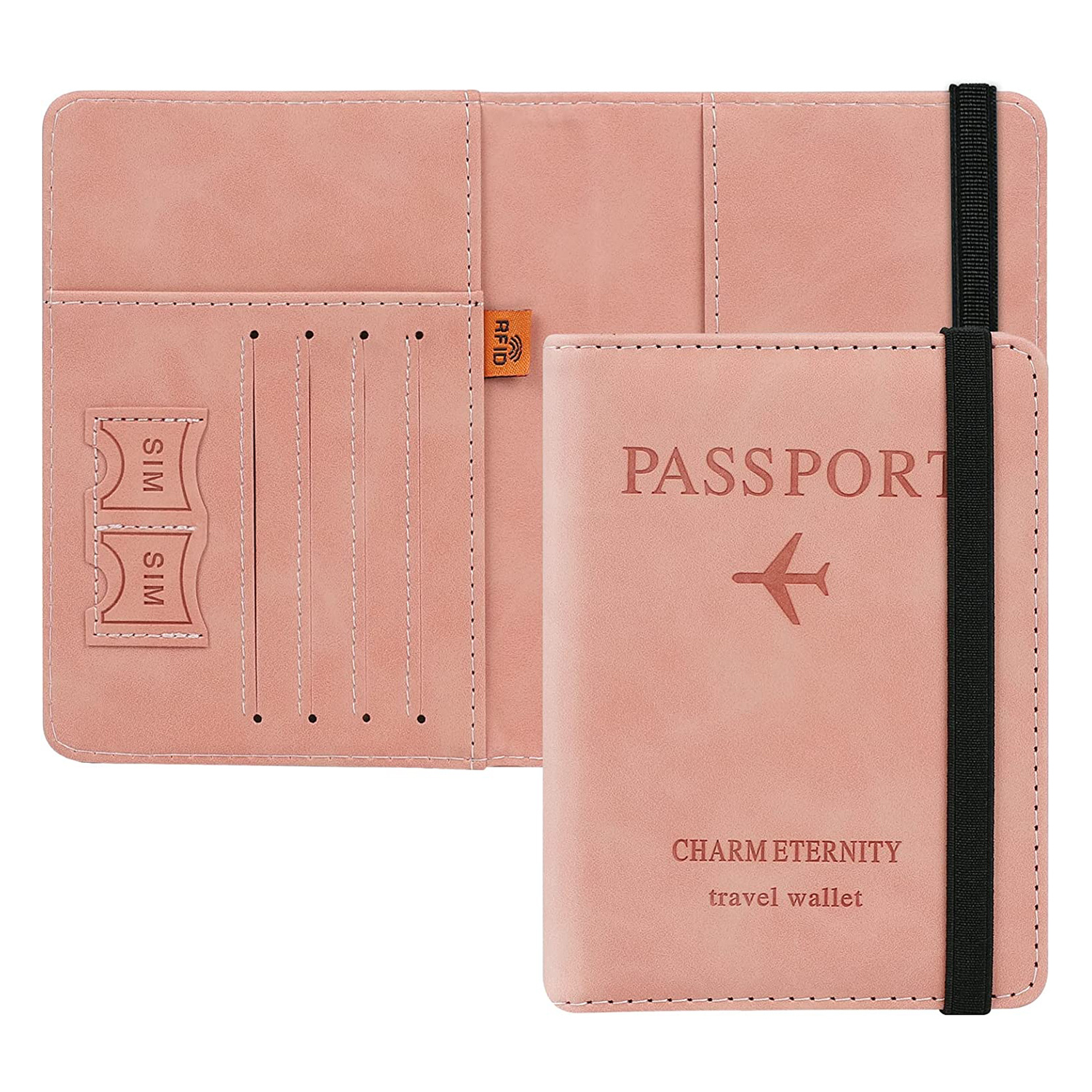 Passport and Vaccine Card Holder Combo - Passport Wallet