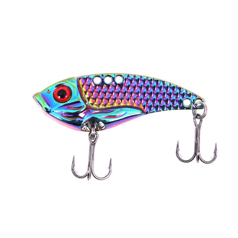 Spinner Fishing Lures - VIB Sequins Tremor Fishing Lures Spinner Baits,with  Hook Freshwater Fishing Lures Squid Saltwater Metal Fishing Baits for