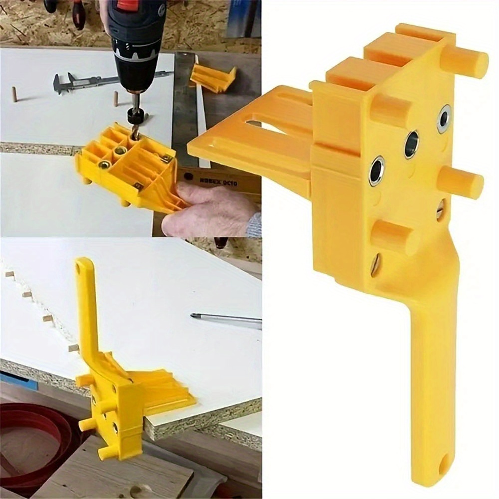 Quick Woodworking Jig Abs Plastic Handheld Drill Bit Hole - Temu United ...