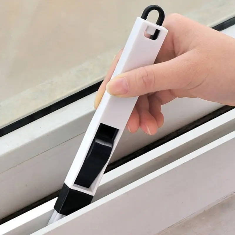 1pc multifunction window computer cleaning brush window groove keyboard cleaner dust shovel window track cleaner tool kitchen accessories gadgets details 5