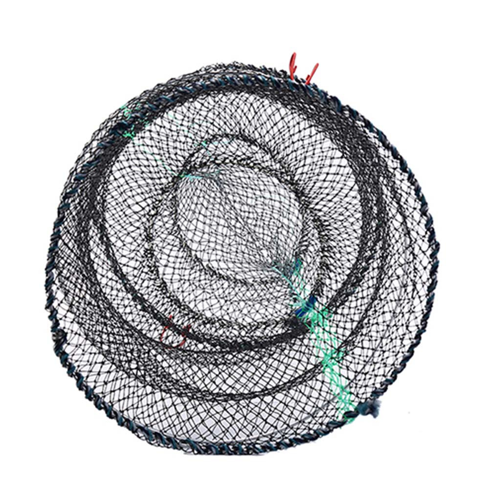 Crab Basket Shrimp Collapsible Fishing Net Catch Cage Supply Float Metal  Guard Iron Portable Netting Equipment