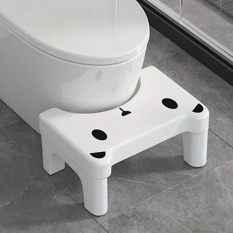 1pc Squatting Toilet Stool For Adults, Toilet Stool Foot Stool Cushion Foot  Stool Stepping Foot Stool Squat Stool Toilet Foot Step Stool 7'' Toilet Po