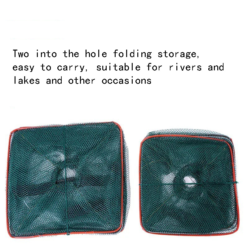Durable Foldable Fishing Net Comfortable Handle Fishing Trap - Temu Canada