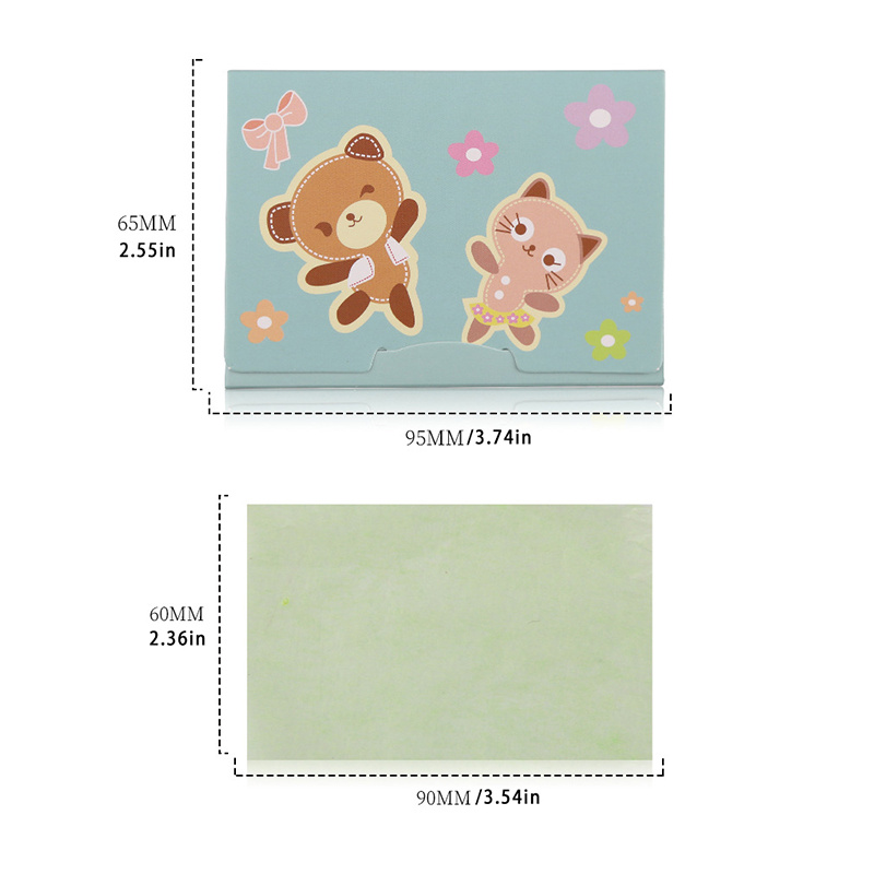 100 Counts Oil Absorbing Sheets Oil Blotting Paper Oil Temu Australia