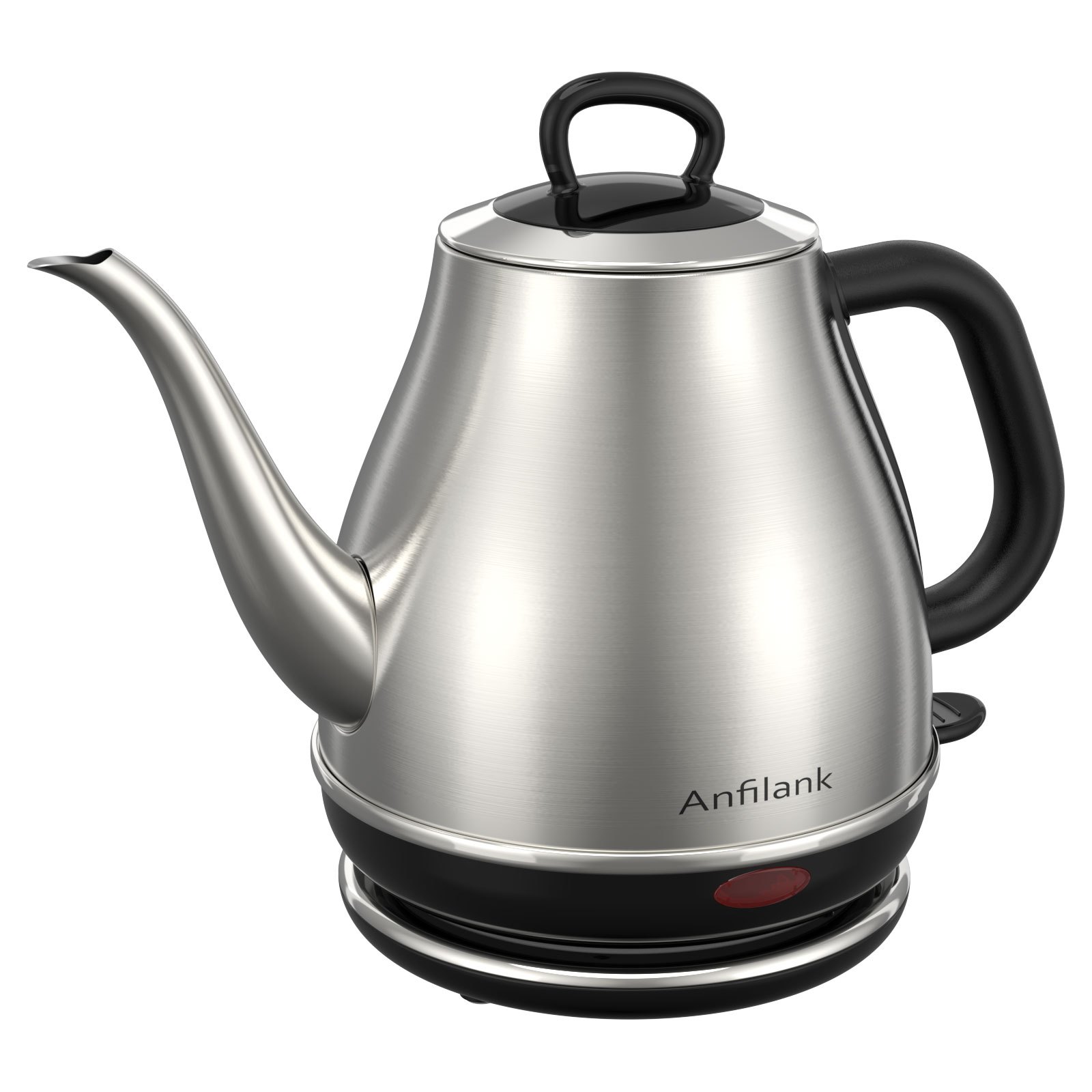 Bsigo Gooseneck Electric Kettle with Thermometer, 100% Stainless Steel for  Pour-over Coffee & Tea Kettle, BPA Free, Auto Shut off Anti-dry Protection