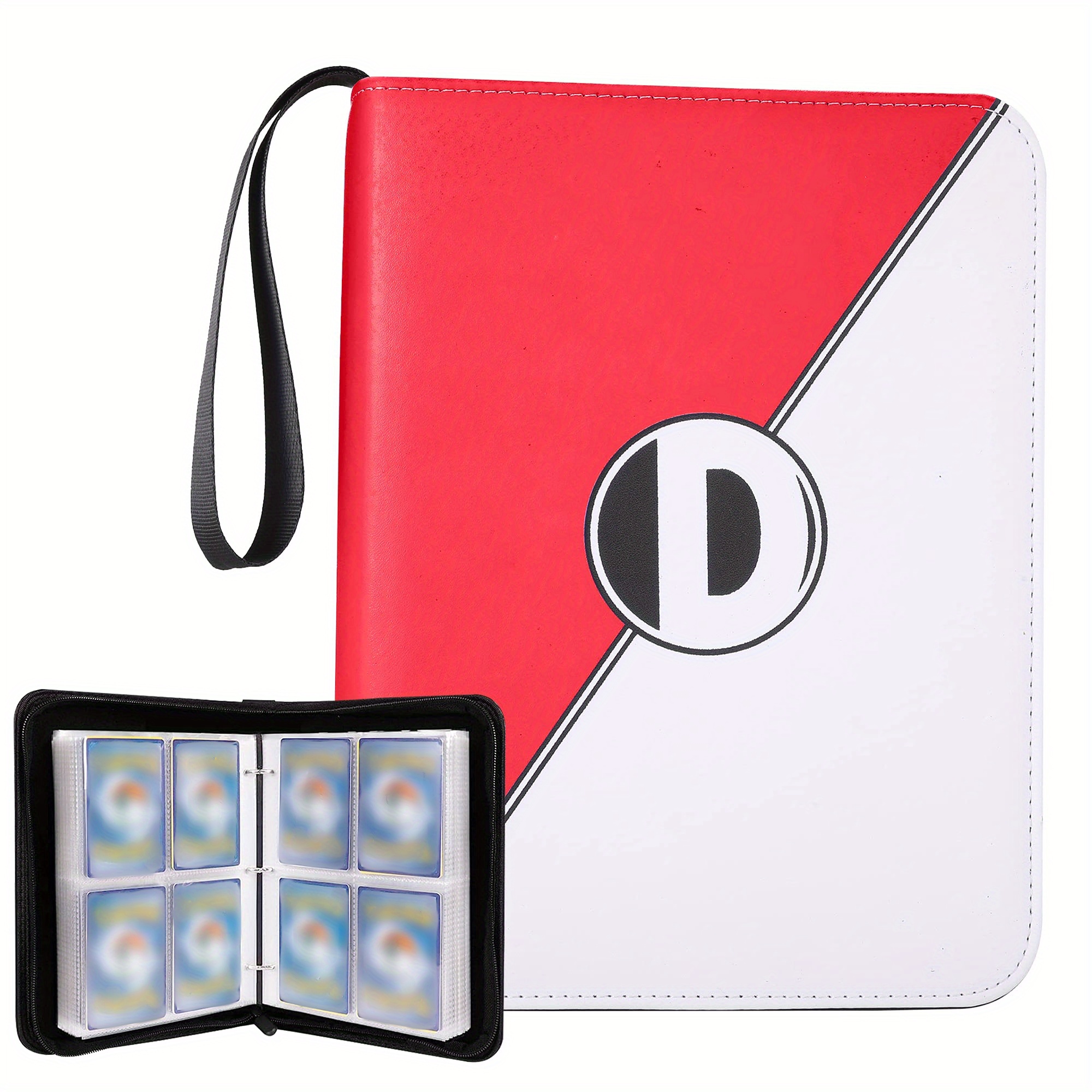 Basketball Card Binder with Sleeves - 720 Card Protectors Holder Book for Sport Cards, 40 Pcs 9-Pocket Pages, Card Collector Album with Zipper