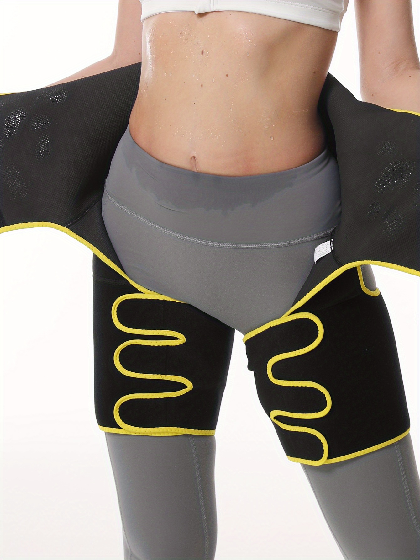 3in1 Belt Waist & Thigh Trimmer, Butt Lifter & Hip Zipper Belt Get