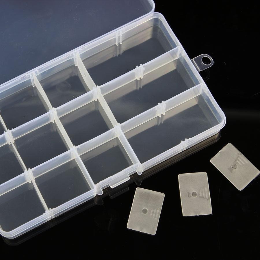 Transparent Storage Box Detachable Sewing Plastic Fishing - Temu
