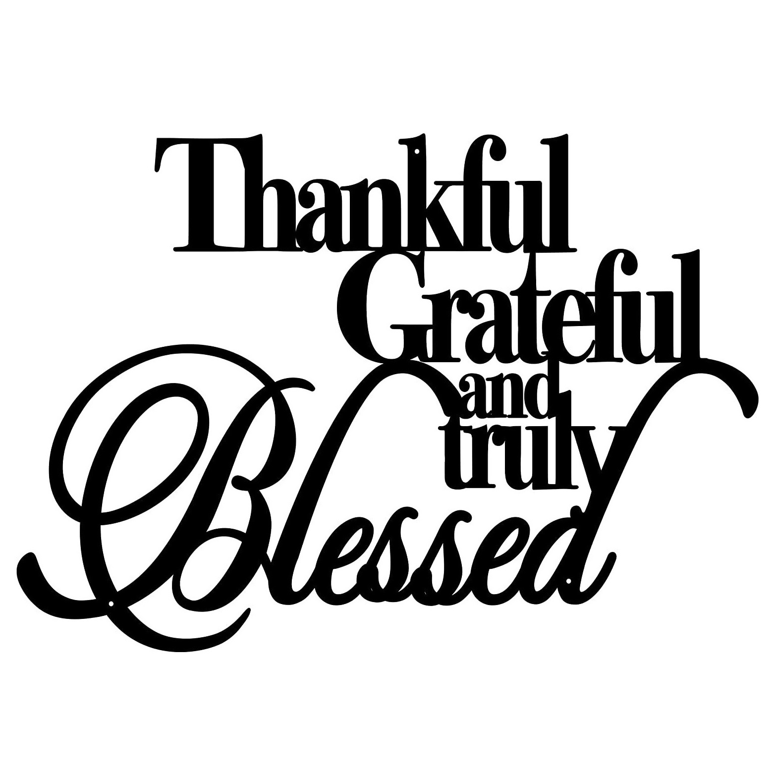 quotes about being blessed and thankful