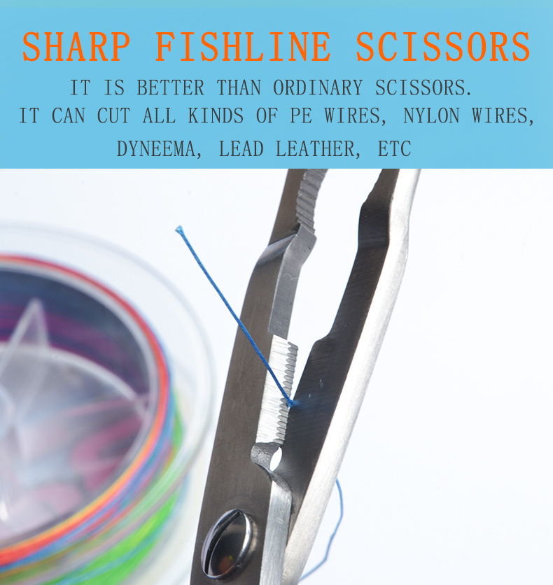 Fishing Pliers Stainless Steel Fishing Line Split F0L6 海外 即決 - スキル、知識
