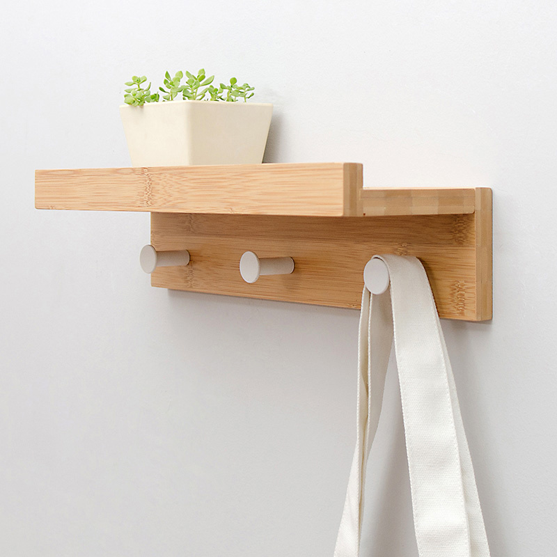 Multi functional Floating Shelves 5 Hooks Organizing - Temu