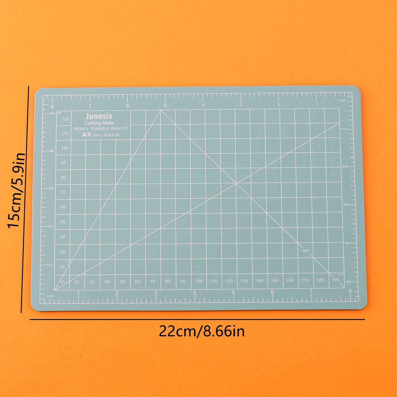 Translucent cutting pad