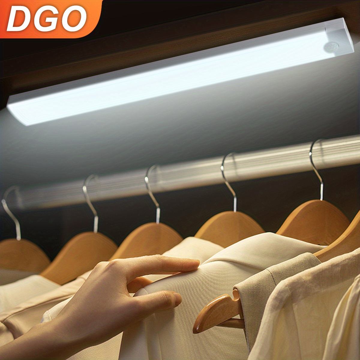 Wardrobe lights motion deals sensor