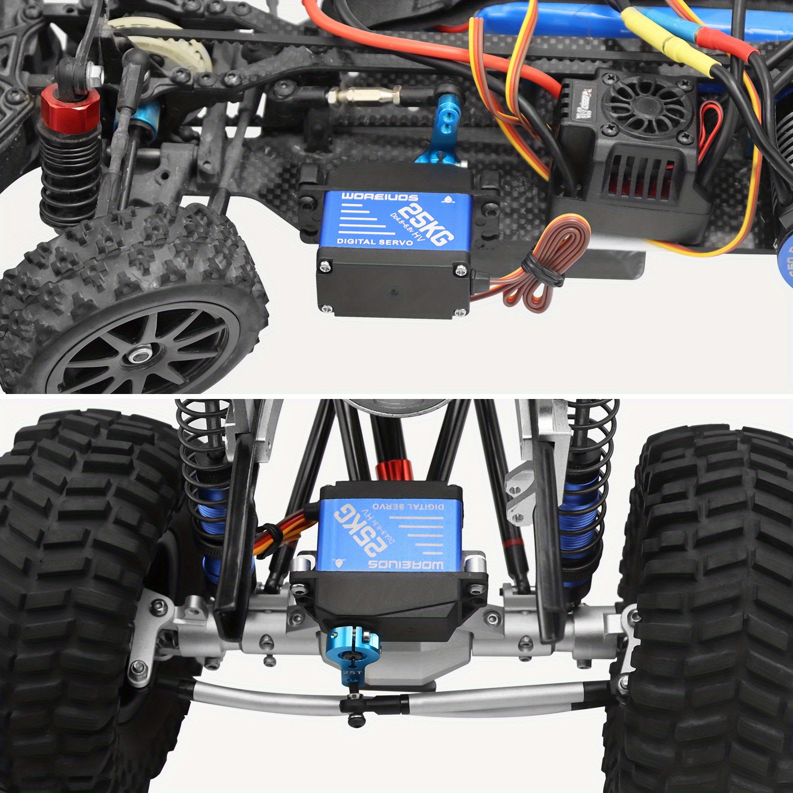 TD-8325MG 25KG Metal Gear Waterproof High Torque Digital Servo for RC Hobby  Crawler, Truck, Car, Boats, Robots