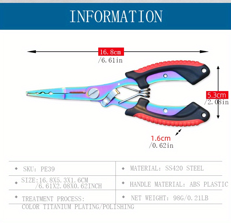 Durable Fishing Pliers And Fishing Lip Gripper, Portable Aluminum  Multifunctional Fishing Tools, Mehr Kaufen, Mehr Sparen